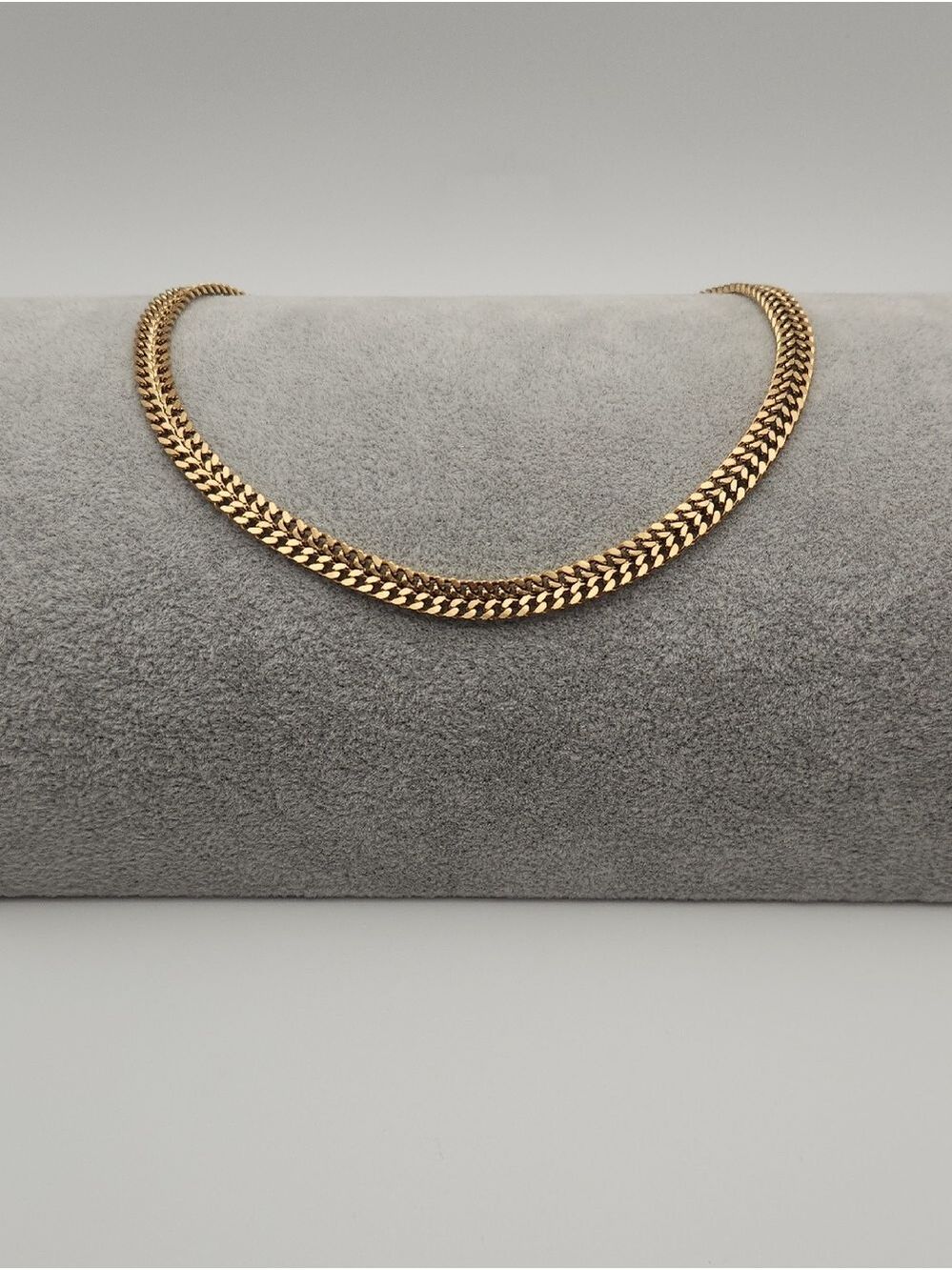 18k Gold Plated Cuban Chain Necklace Thick Minimalist Jewelry